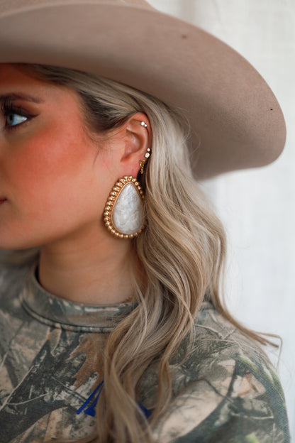 Champagne Drop Earrings