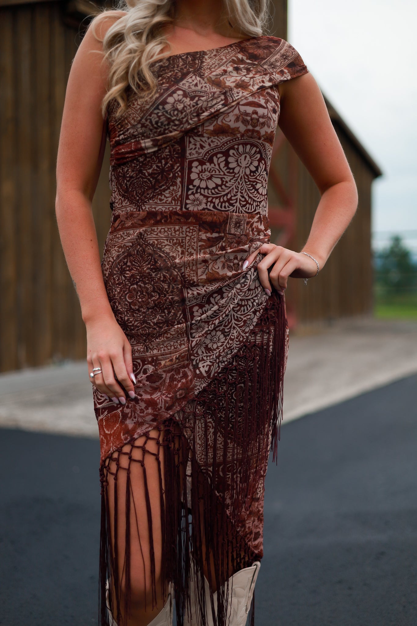 Reverie Fringe Dress
