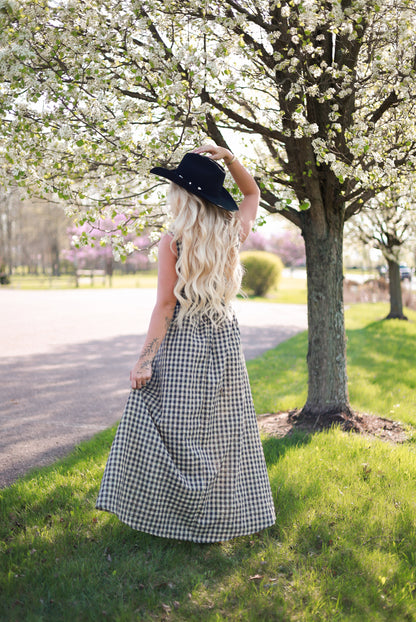 Daydream Maxi Dress - Gingham