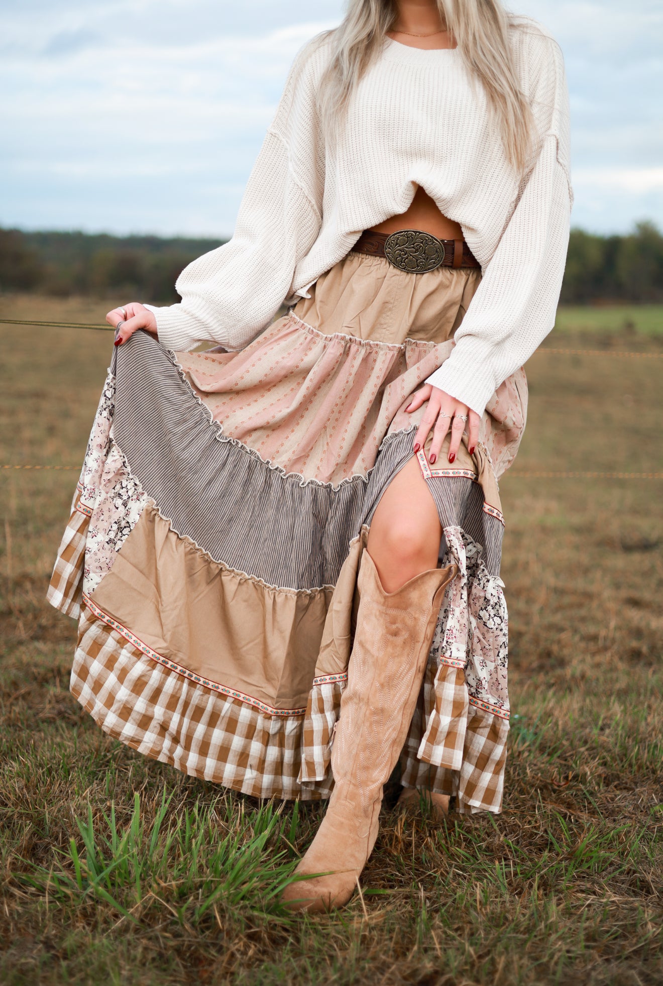 Prairie Patchwork Skirt