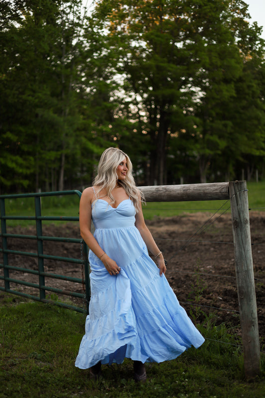 Marlowe Dress - Blue