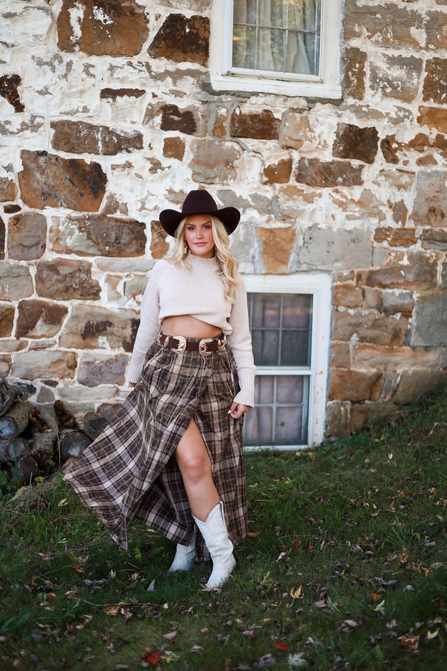 Chestnut Acres Flannel Skirt