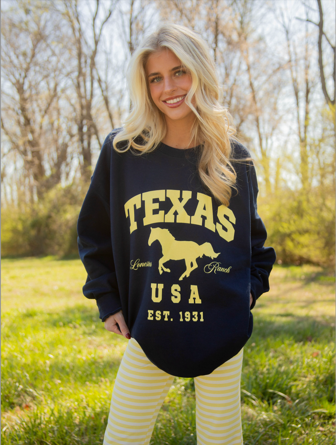 Texas Lonestar Ranch Top