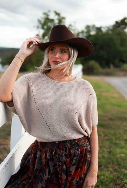 Cider Sweater - Taupe