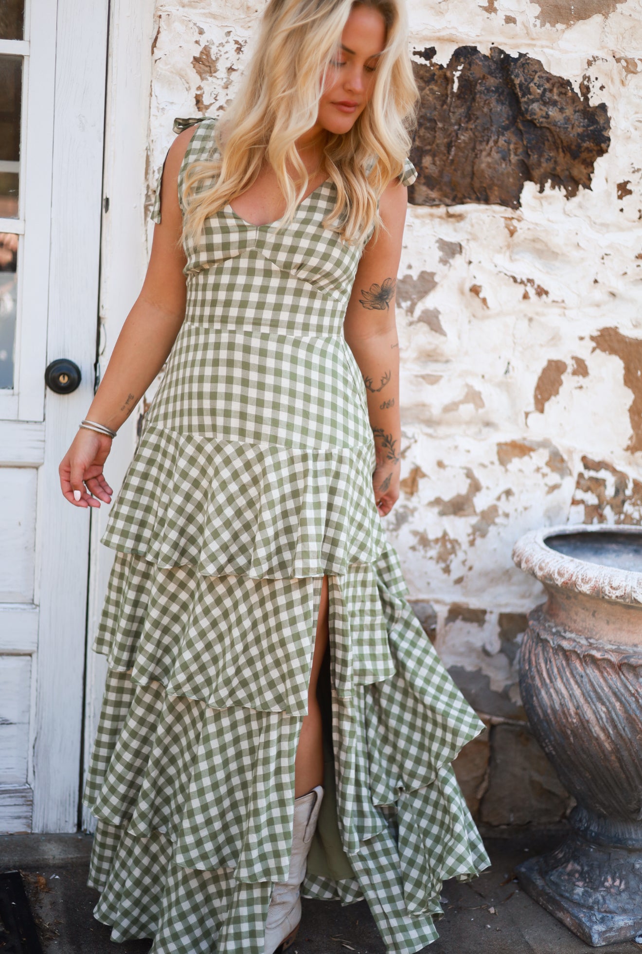 French Countryside Maxi Dress