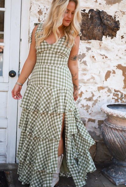 French Countryside Maxi Dress