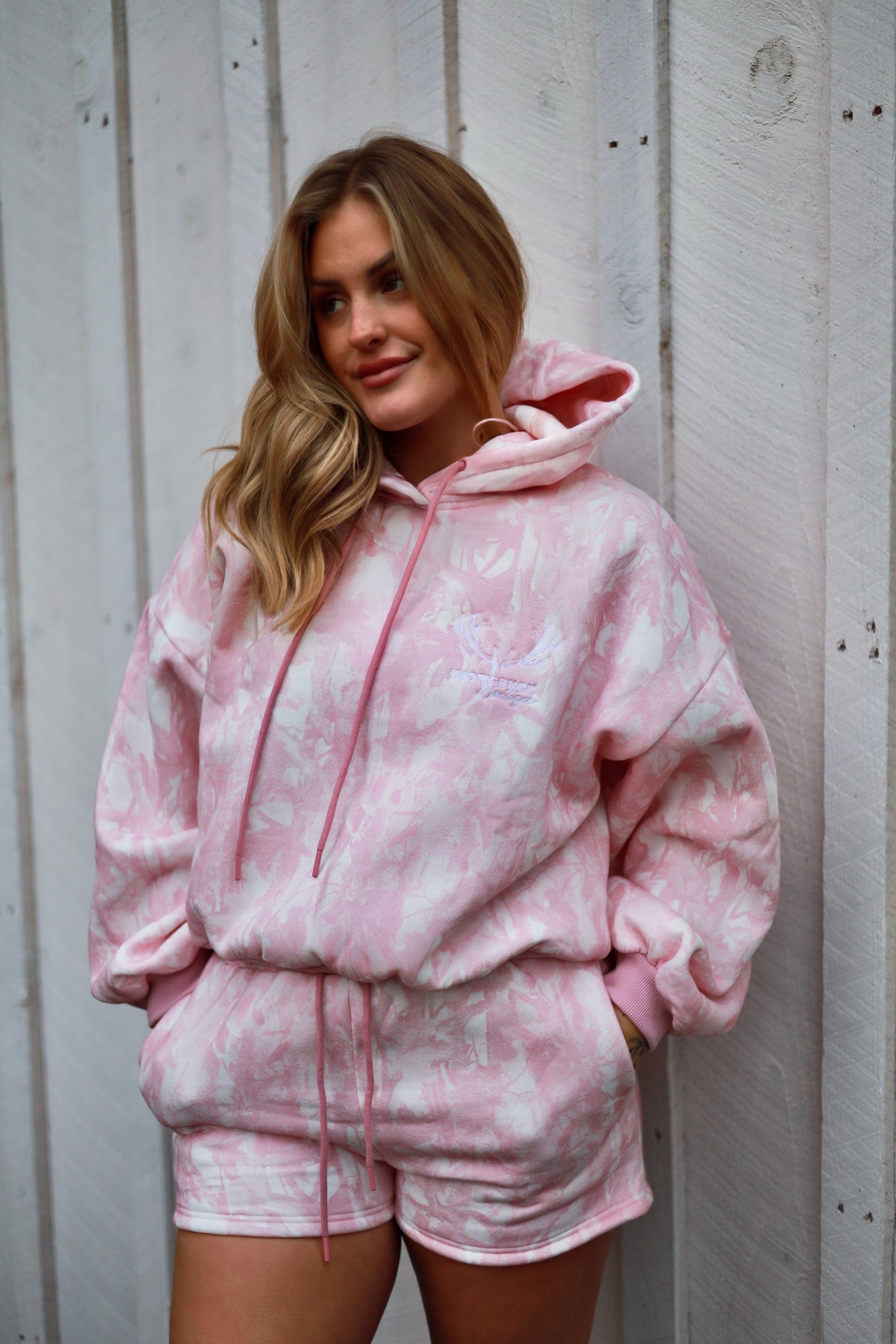 Ivory Buck Hoodie Set