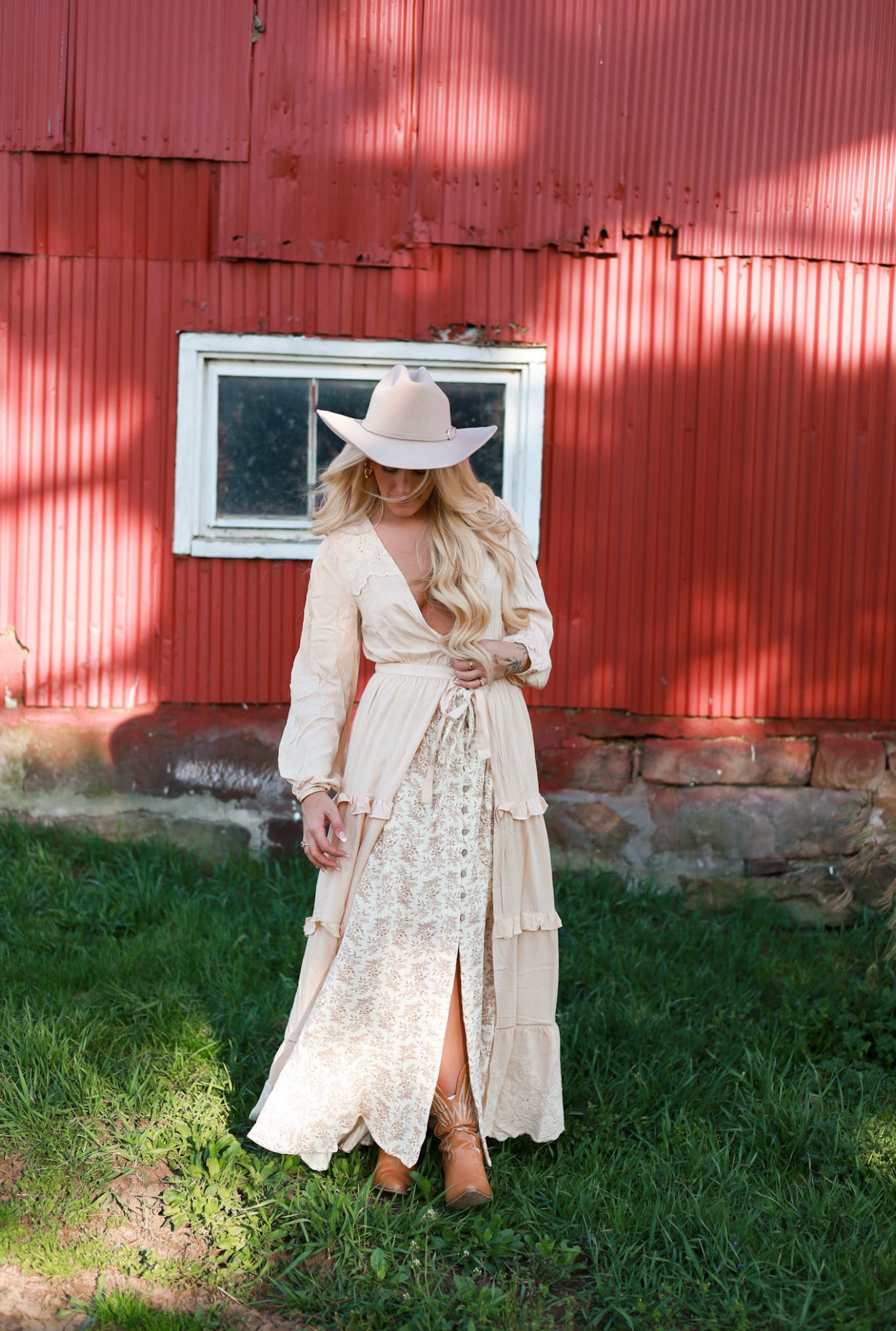 Boho Embroidered Kimono Robe
