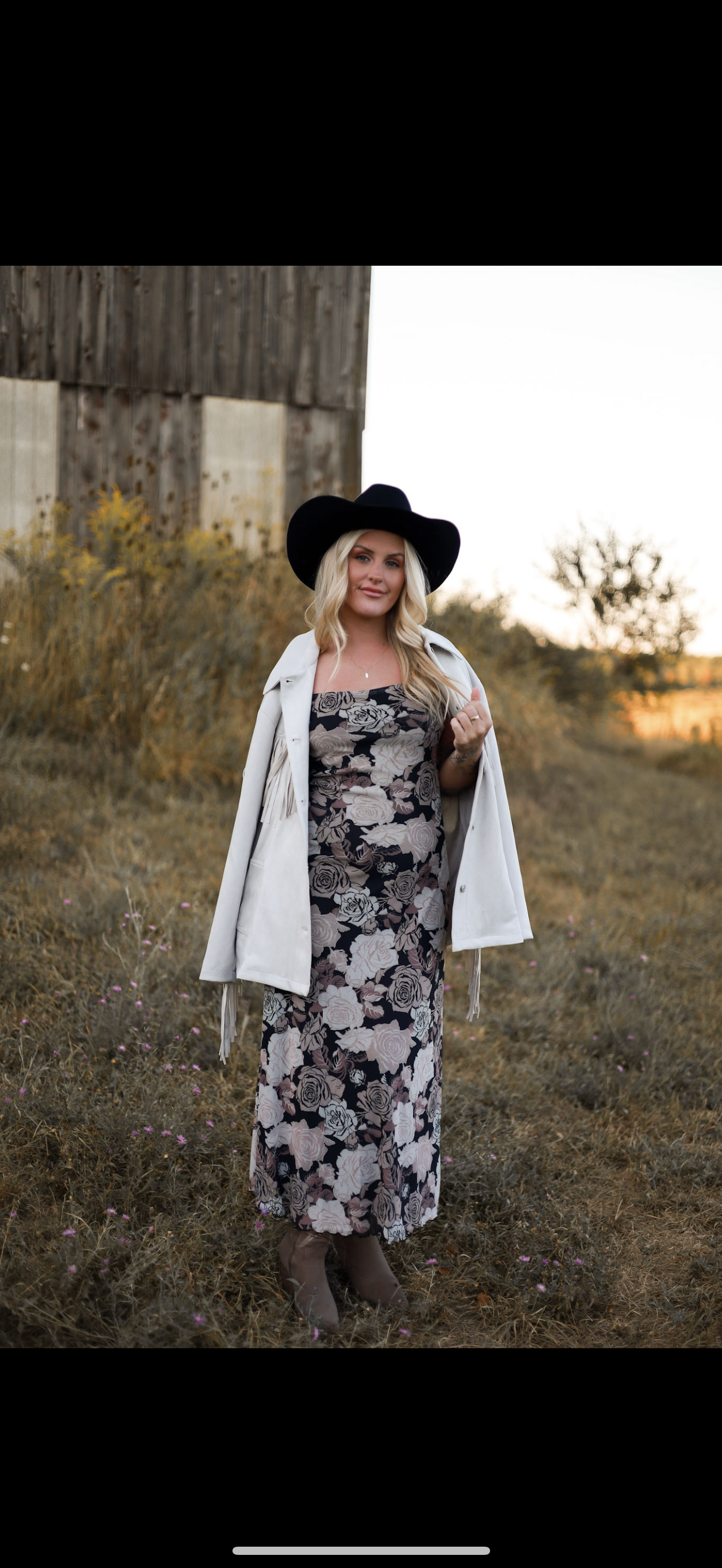 On The Range Midi Dress - Plum