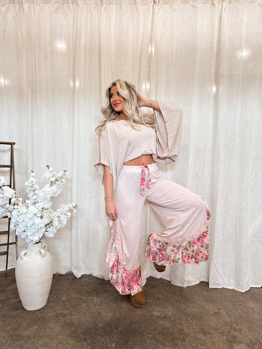 Blush Tulip Bohemian Pants
