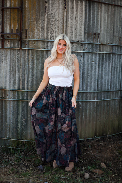 Poetry In Petals Skirt