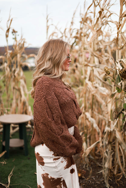 Honeybarn Oversized Knit Sweater