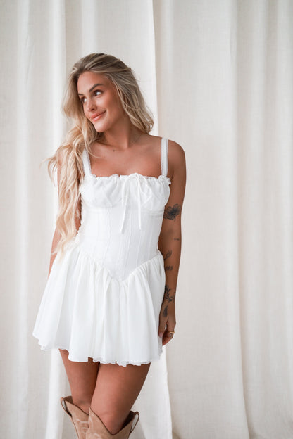 Lace & Lasso Mini Dress