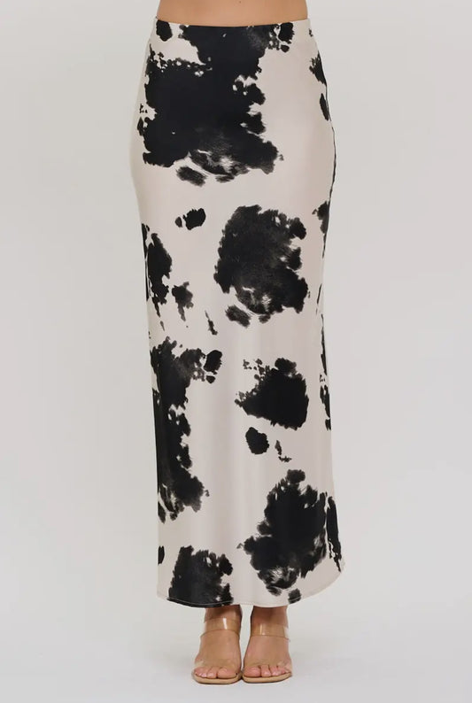 Hide Skirt - Black