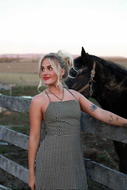Homestead Gingham Dress