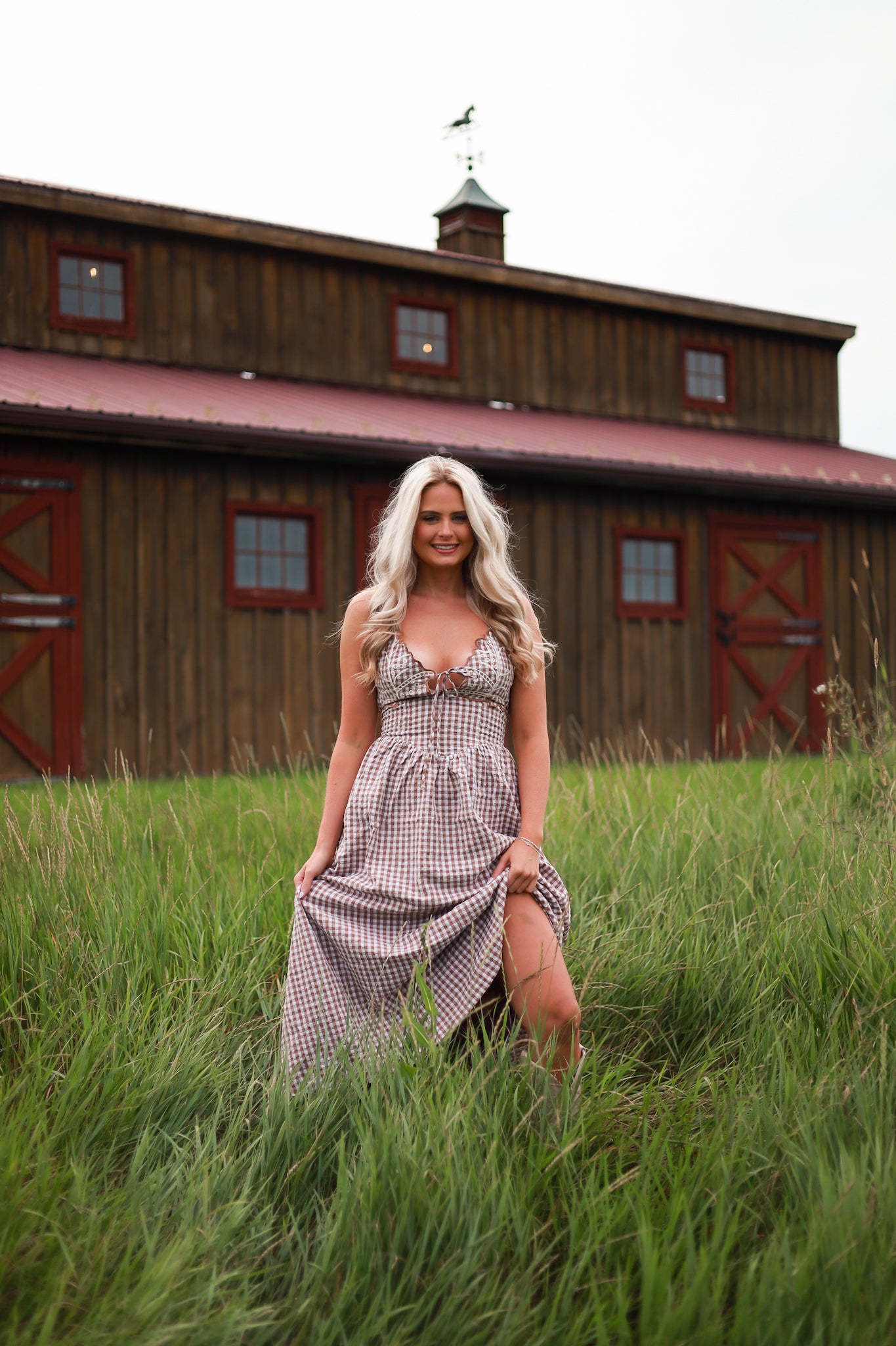 Clover Cottage Midi Dress