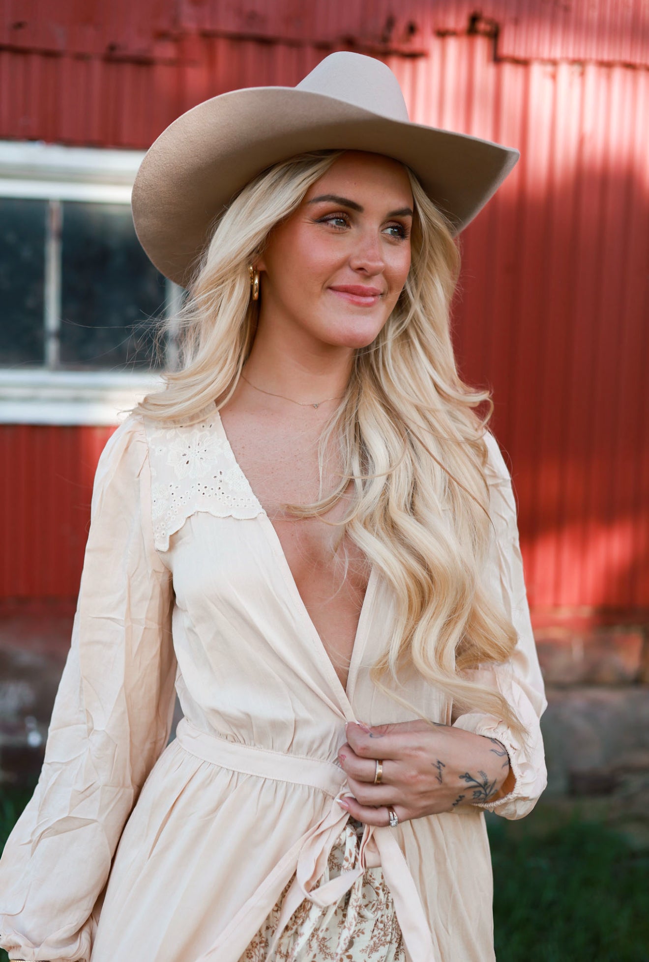 Boho Embroidered Kimono Robe