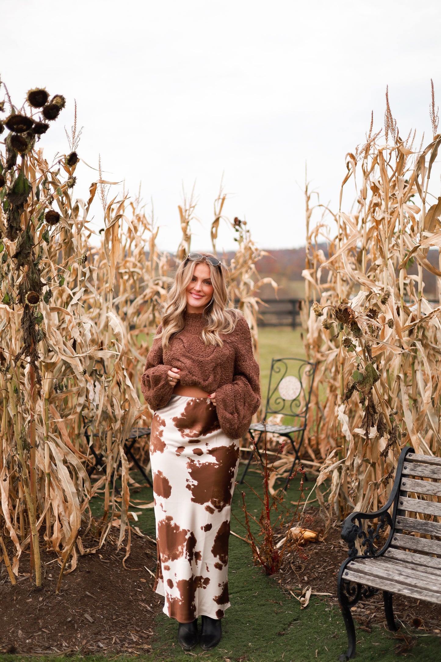 Honeybarn Oversized Knit Sweater