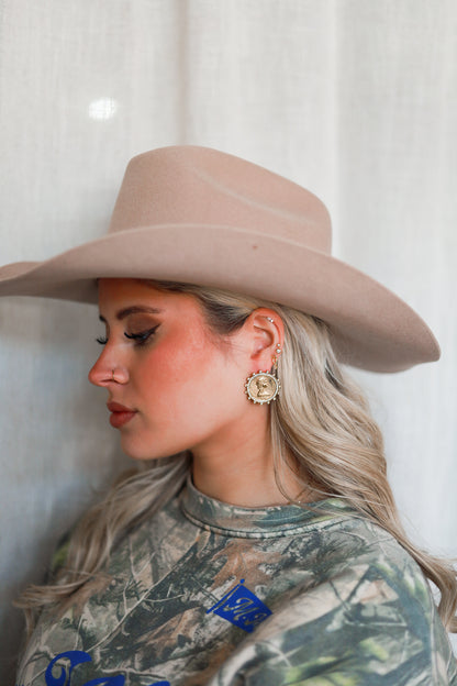 Vintage Coin Earrings