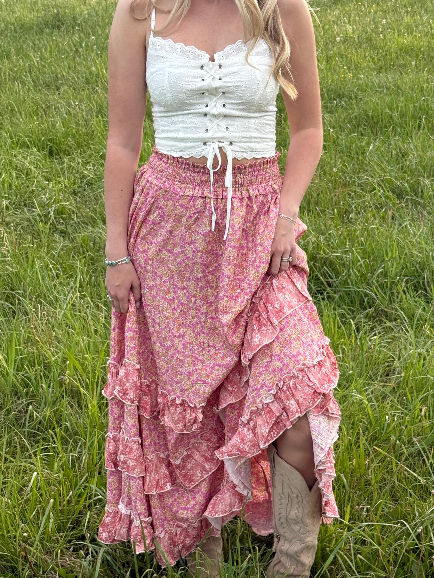 Country Darling Lace Top