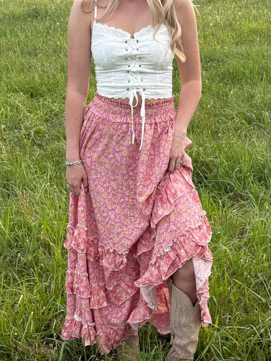Country Darling Lace Top