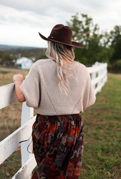 Cider Sweater - Taupe