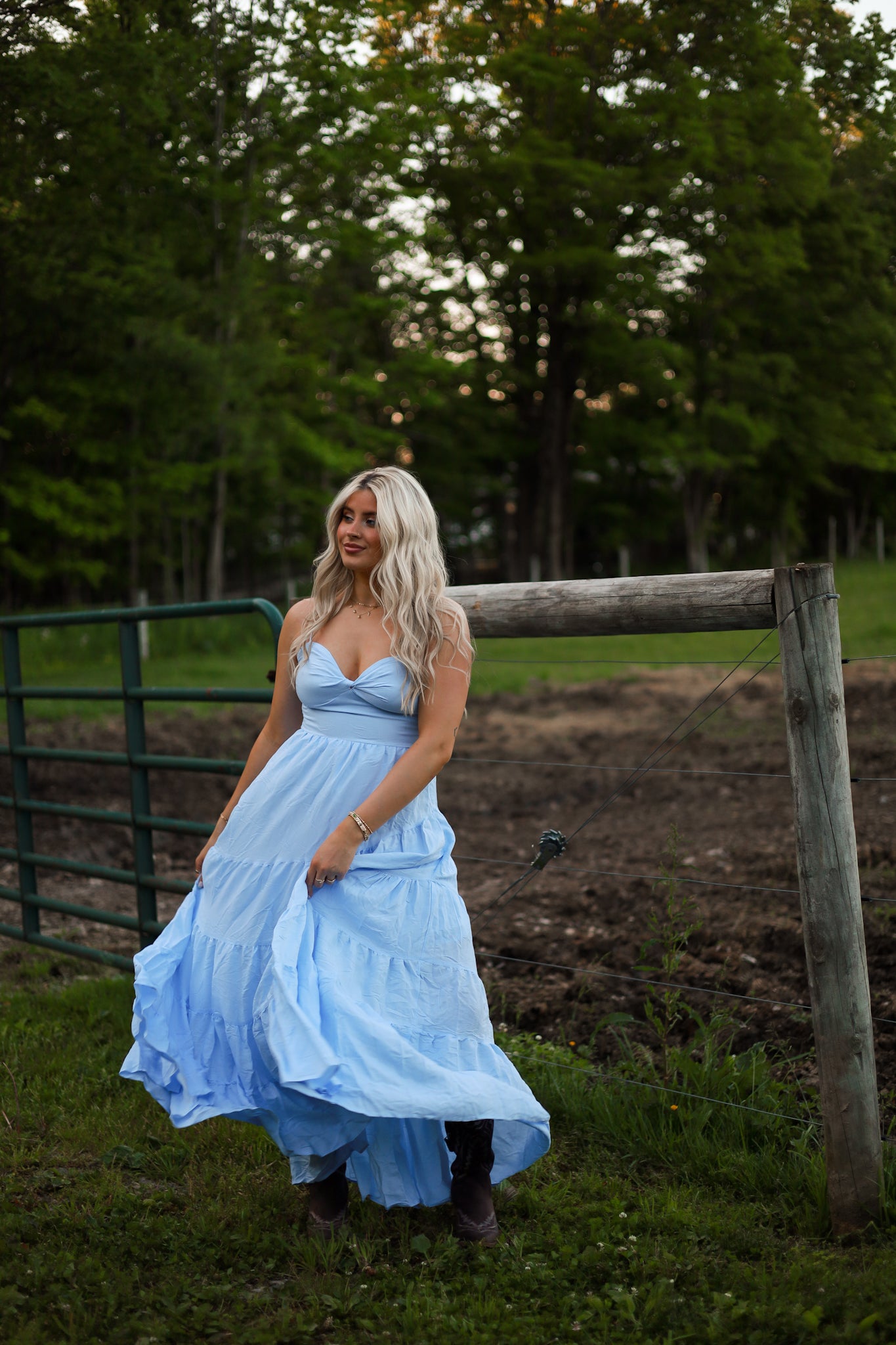 Marlowe Dress - Blue