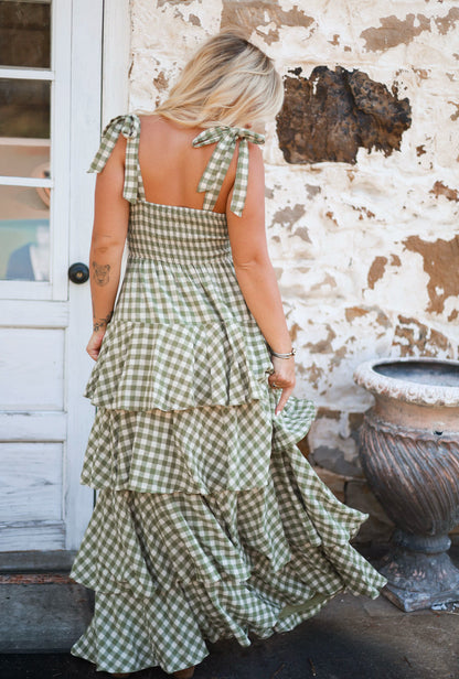 French Countryside Maxi Dress
