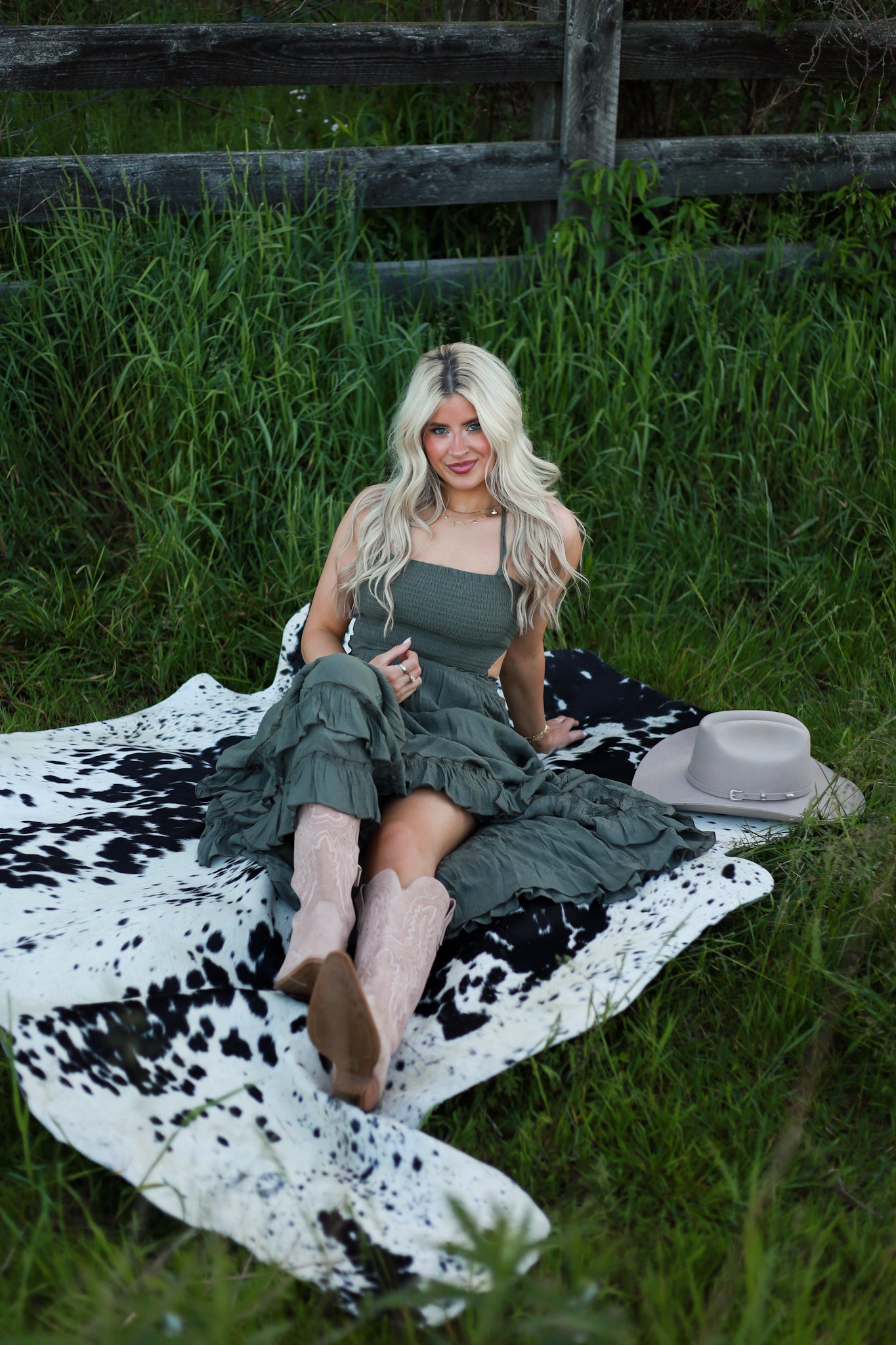 Southern Sage Maxi Dress
