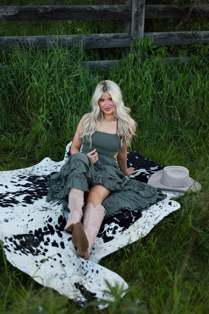 Southern Sage Maxi Dress