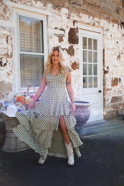 French Countryside Maxi Dress
