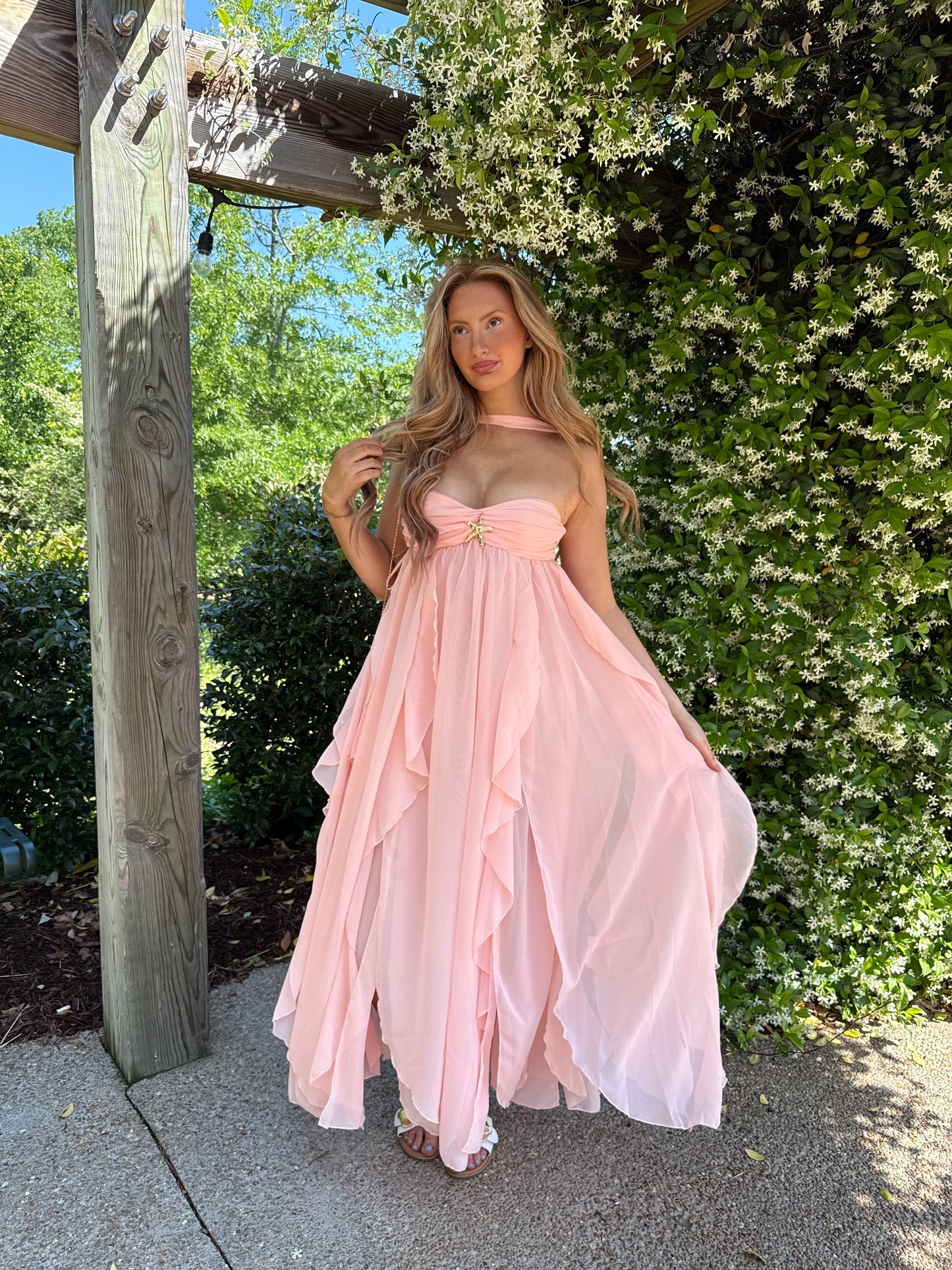 Capri Dress - Guava
