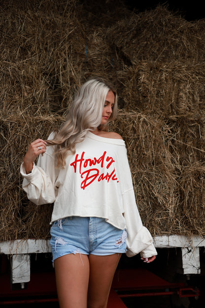 Howdy Darlin' Top - Cream