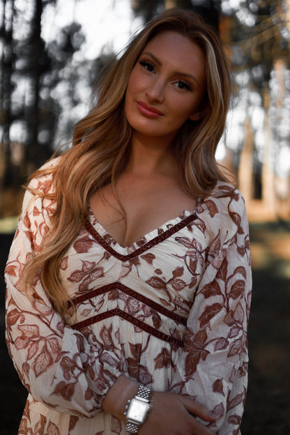 Willow Vale Maxi Dress - Sand