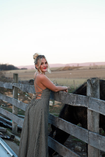 Homestead Gingham Dress