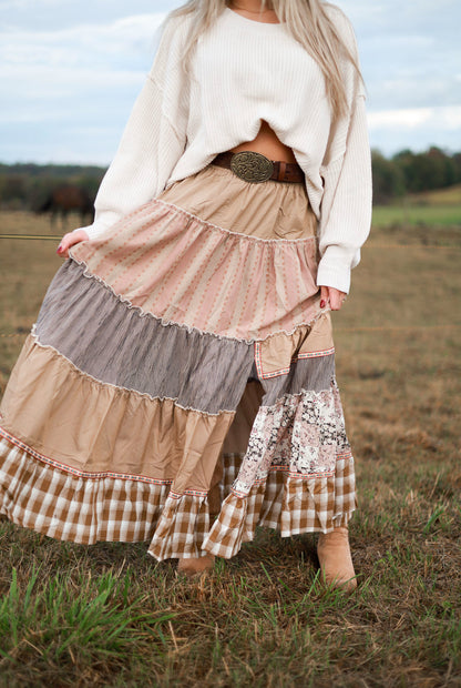 Prairie Patchwork Skirt