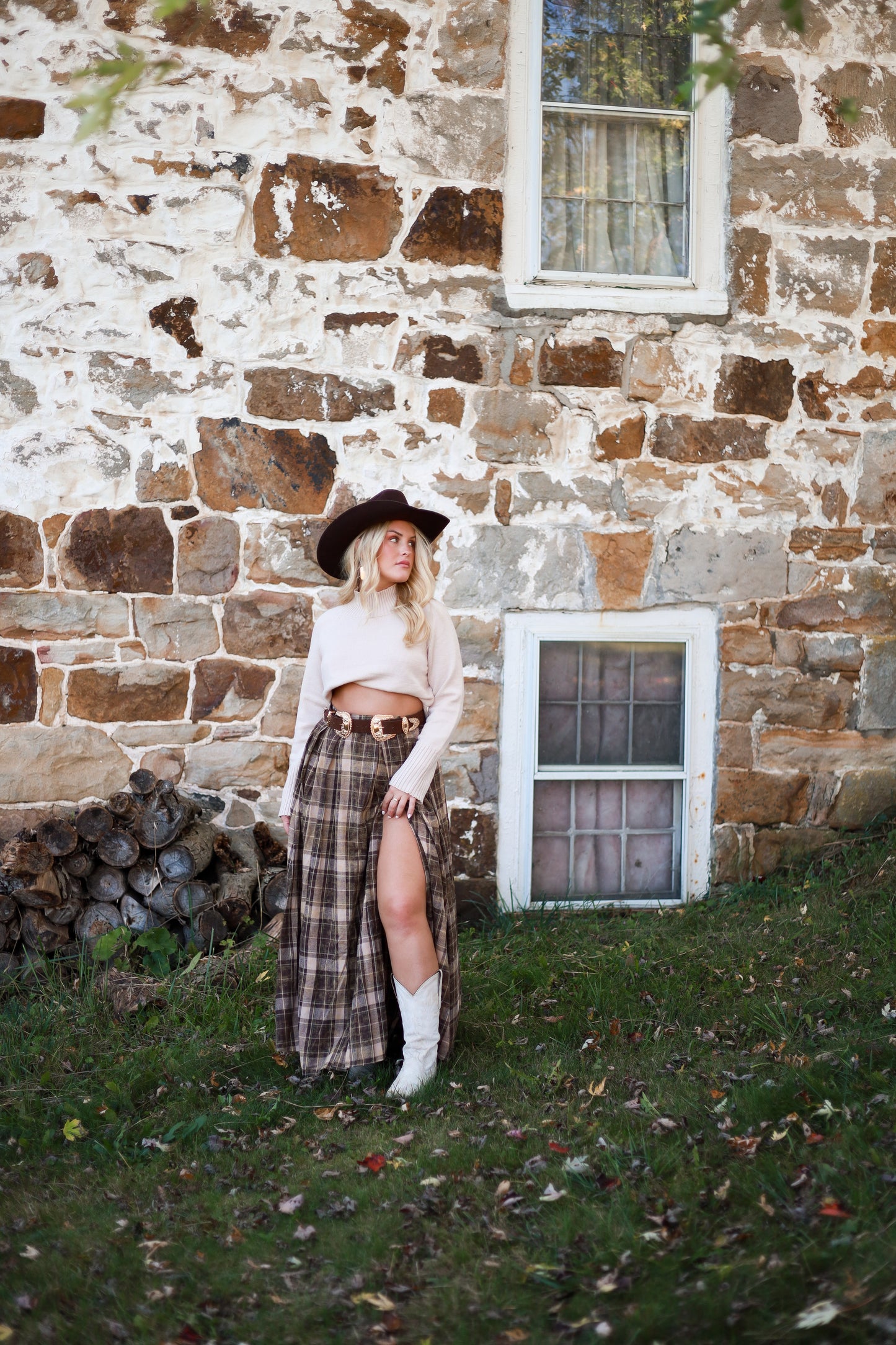 Chestnut Acres Flannel Skirt