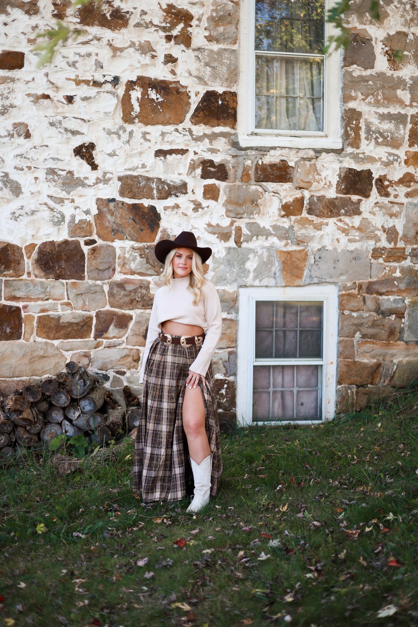 Chestnut Acres Flannel Skirt