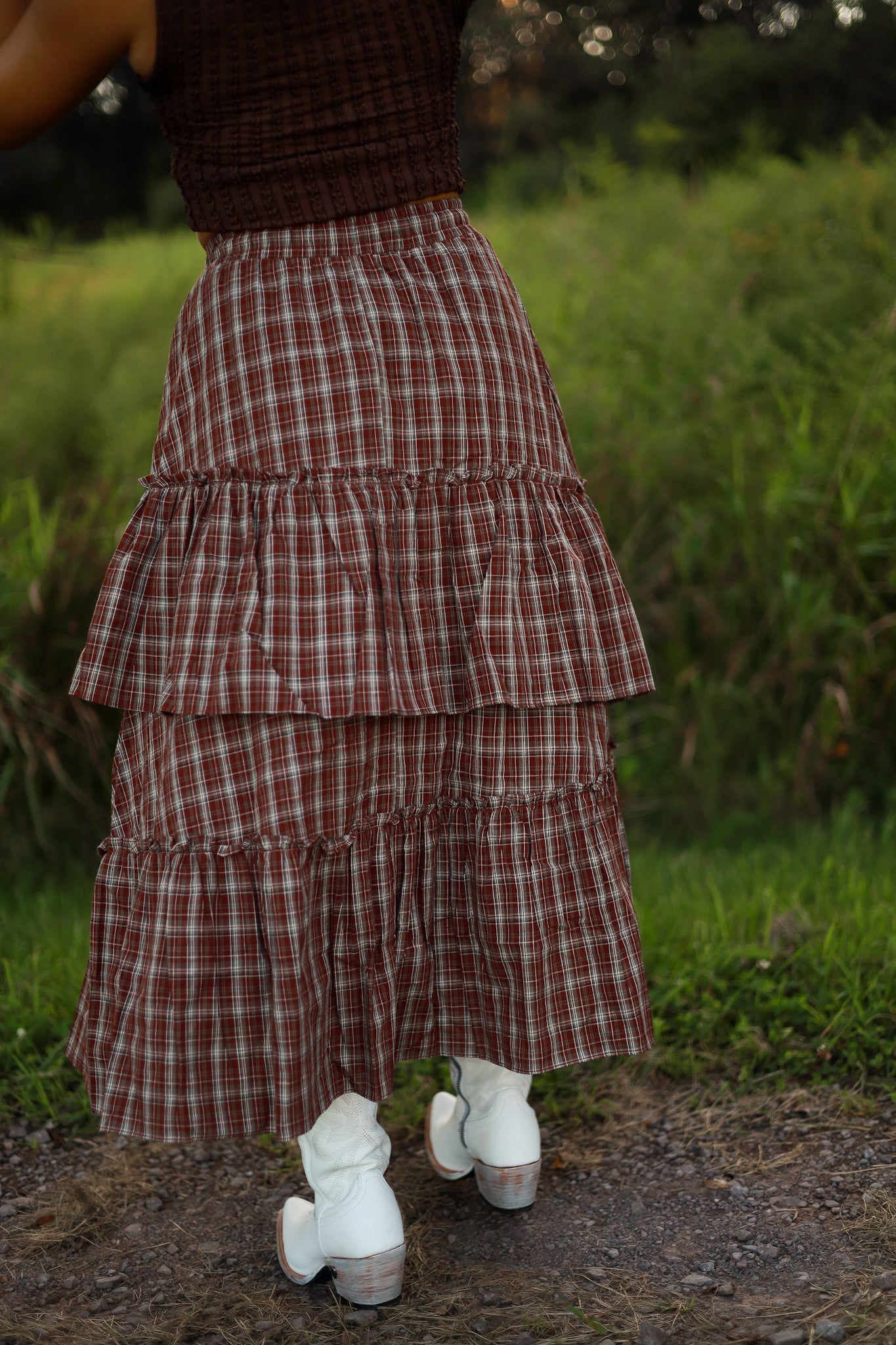 Scotch Maxi Skirt
