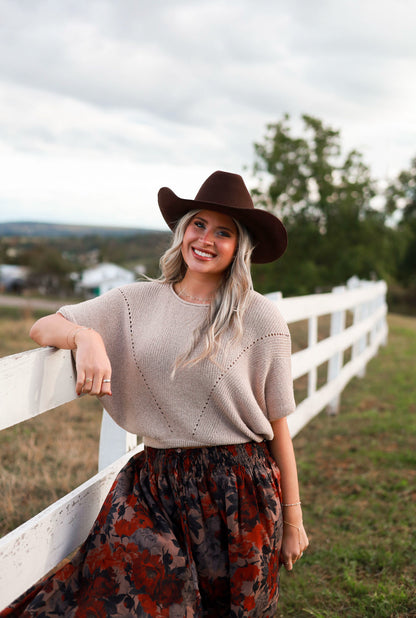 Cider Sweater - Taupe