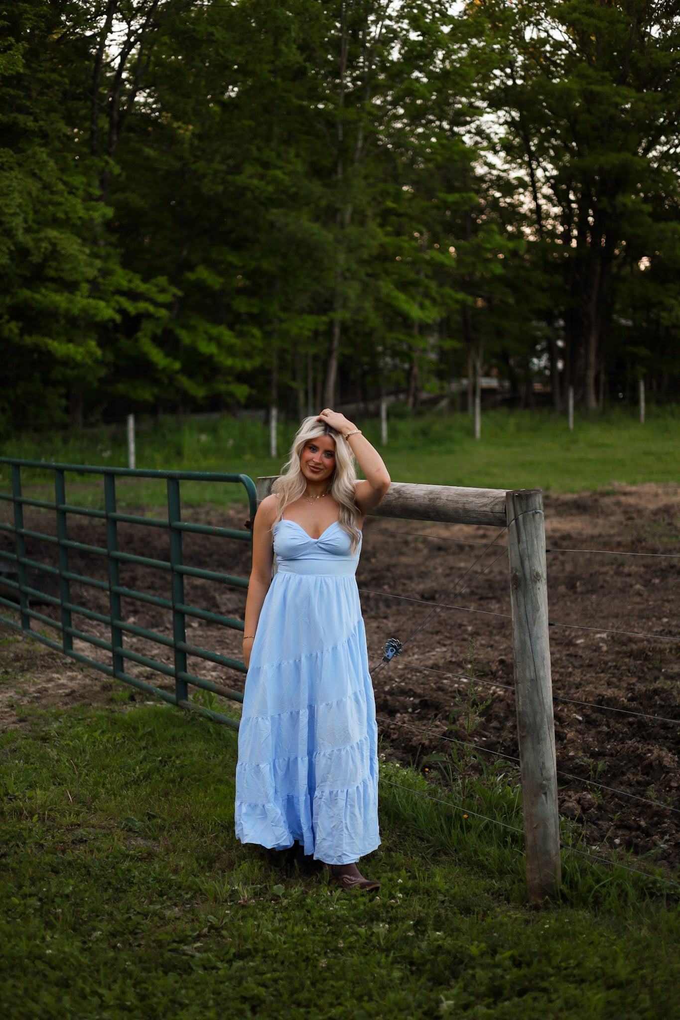 Marlowe Dress - Blue