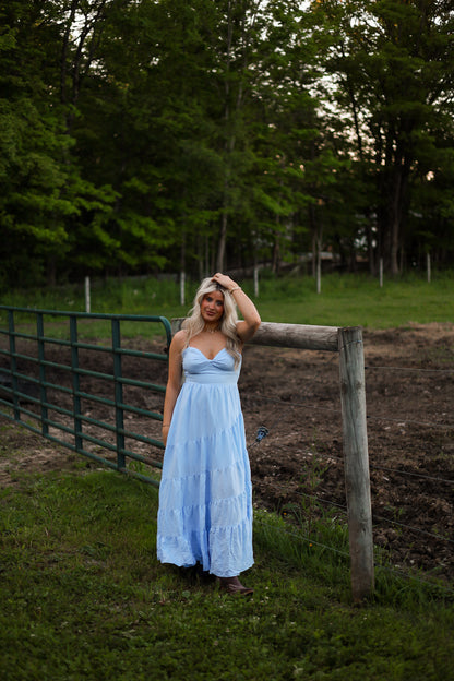 Marlowe Dress - Blue