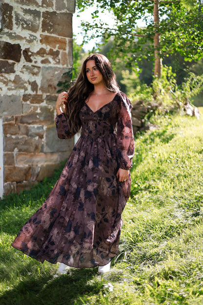 Everly Floral Maxi Dress