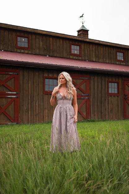 Clover Cottage Midi Dress