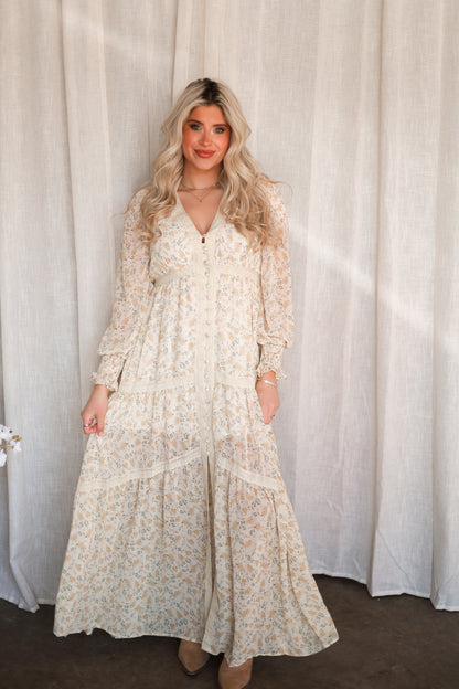 Daffodil Creme Maxi Dress