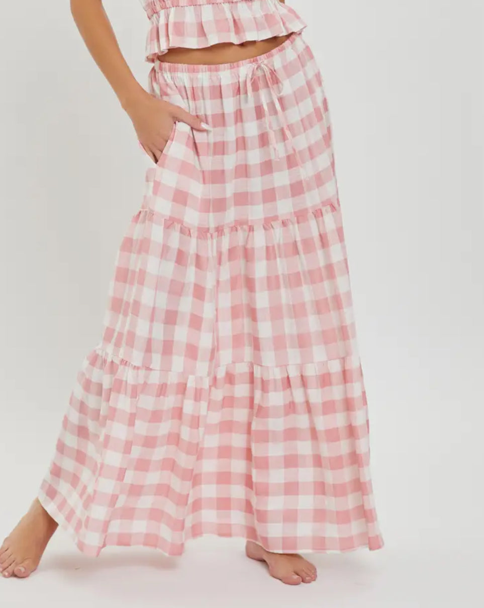 Strawberry Shortcake Maxi Skirt
