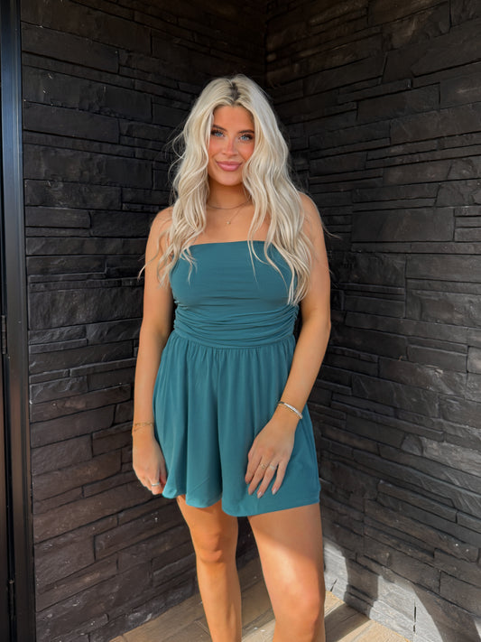 Align Romper - Teal
