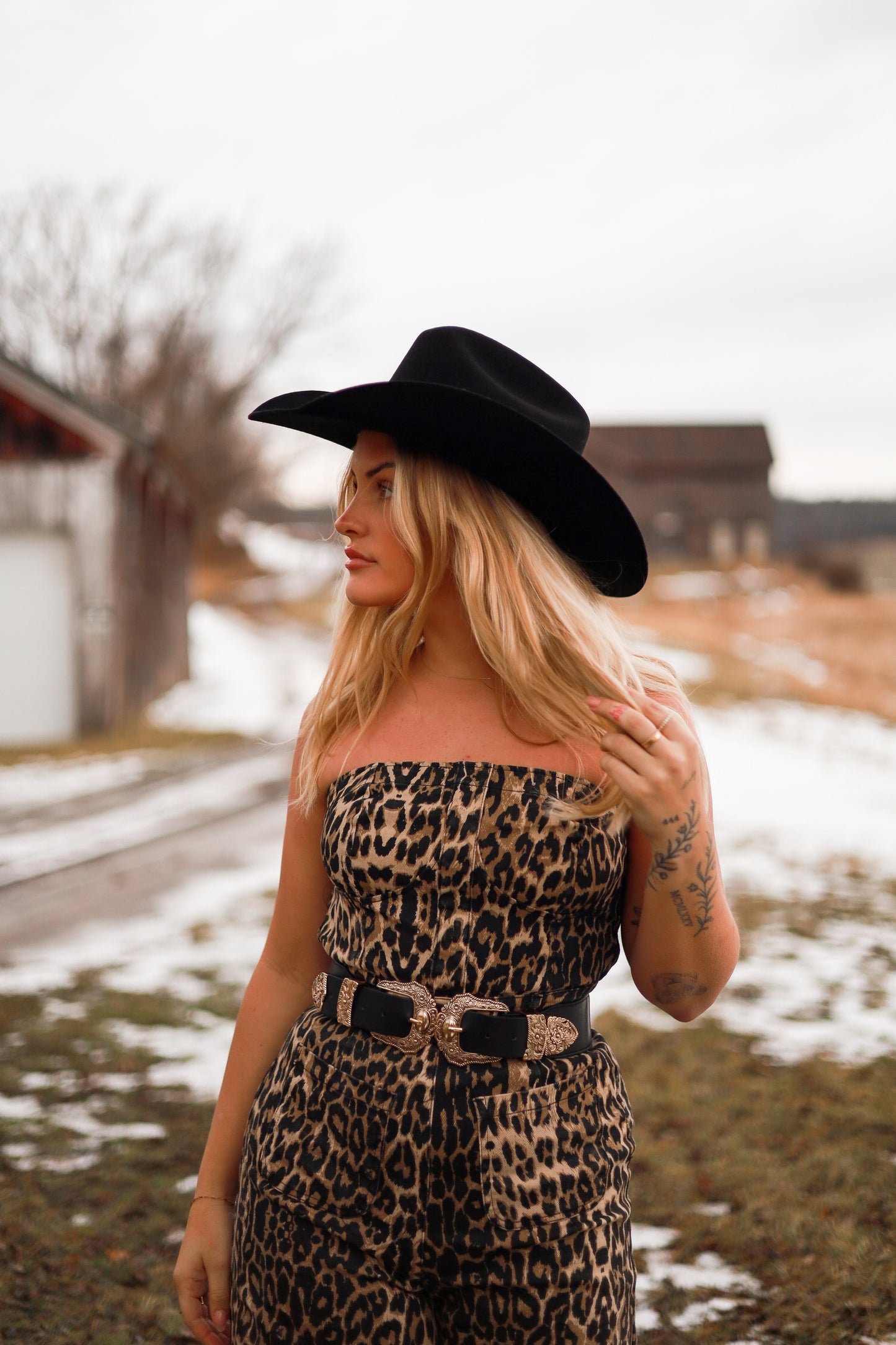 Allure Jumpsuit - Leopard