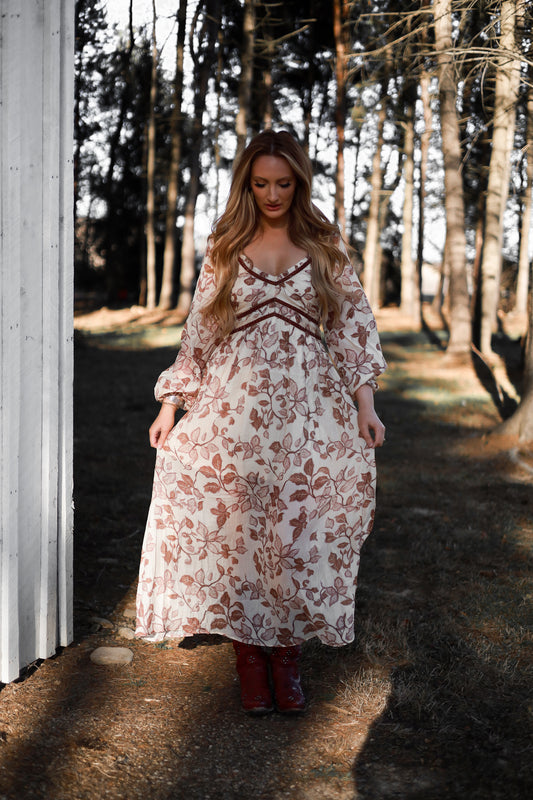 Maplevine Maxi Dress - Sand