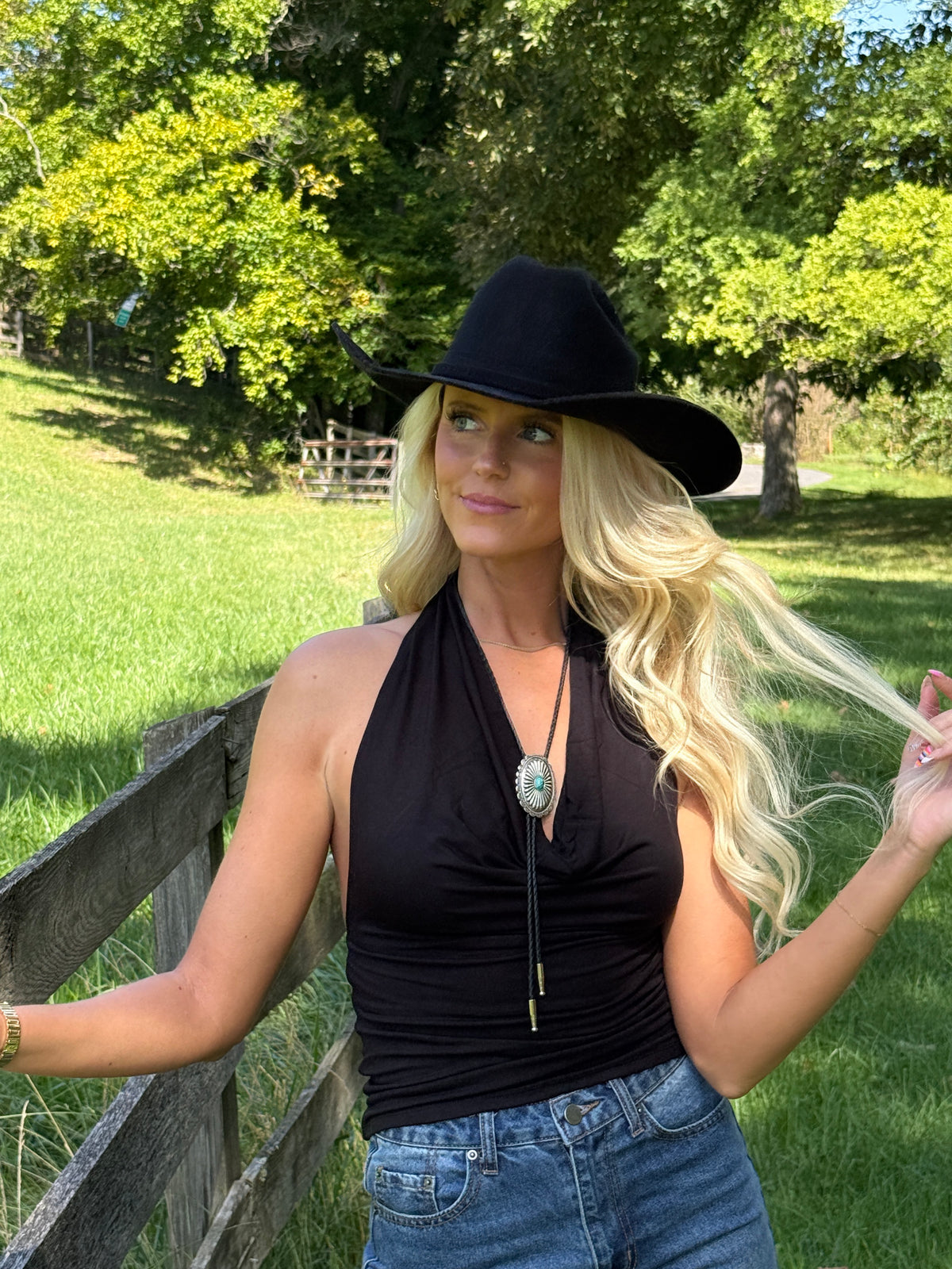 Concho Bolo Tie